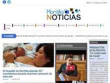 Tablet Screenshot of montillanoticias.com